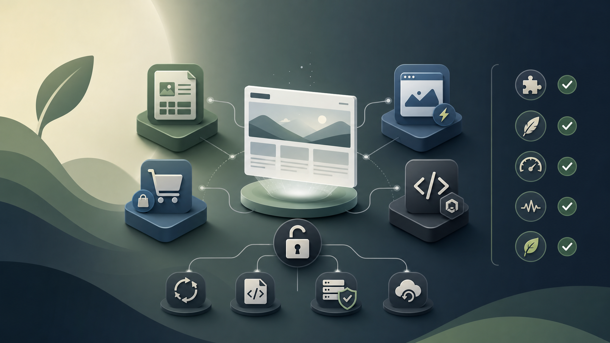 creation site web open source : choisir une solution durable, maintenable et performante