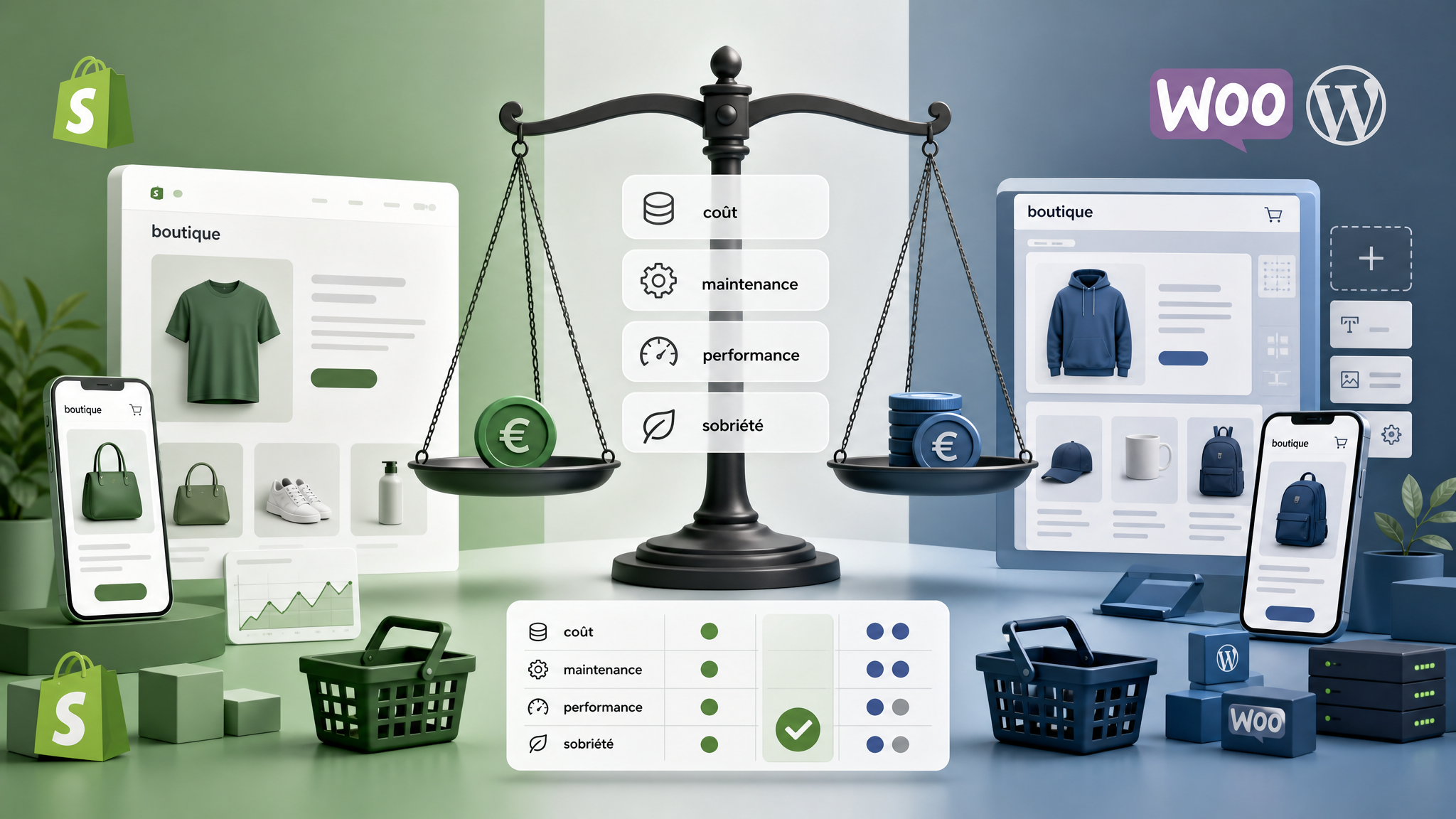 Shopify ou WooCommerce : quelle plateforme choisir pour un e-commerce performant ?