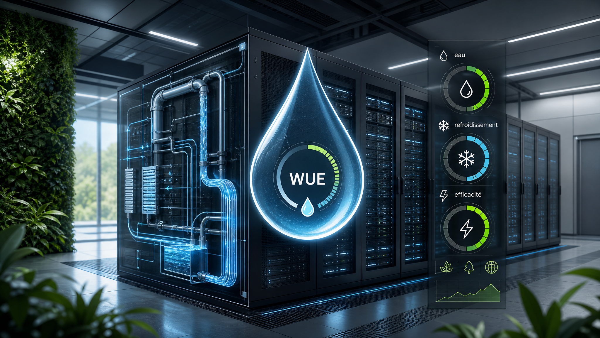 WUE : mesurer l’usage de l’eau d’un datacenter et choisir un hébergement plus responsable