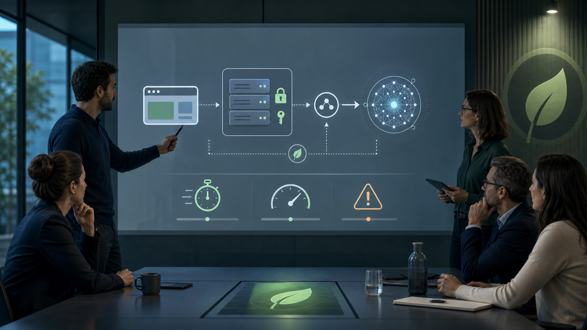 Intégration Open API GPT sobre avec architecture backend, performance web et sobriété numérique